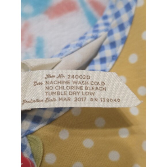 Matilda Jane Around the Globe Dress The Adventure Begins Girls Size 8 Apple G8.1 - Picture 4 of 8